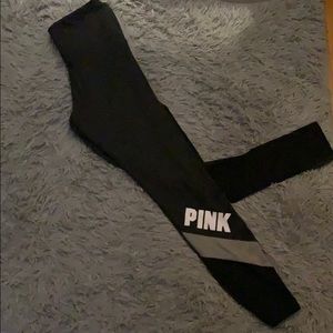 PINK Mesh Leg Leggings